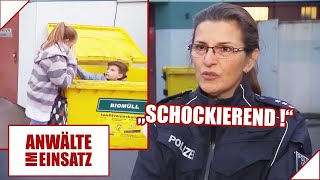 Kinder stöbern IM MÜLL nach Essen 😰 Kriegen sie Zuhause nichts   12  Anwälte im Einsatz  SAT1 [upl. by Sofie]