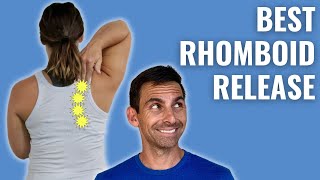 How to Perform A Rhomboid Pain Release TRY IT [upl. by Bluhm]