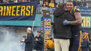 2024 West Virginia Football Senior Day Ceremony [upl. by Laris]