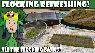 Refreshing my static grass flocking technique [upl. by Ashjian884]