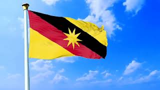 Sarawak State Anthem  Ibu Pertiwiku Instrument Version [upl. by Sisi]