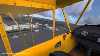 FSX HD Biggles Dices With Death Over Iceland [upl. by Auof]