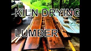 KILN DRYING LUMBER [upl. by Nessim]