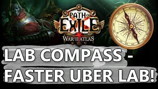 PoE LabCompass  Faster amp Less Distracting Uber Lab Farming Demonstration [upl. by Orianna]