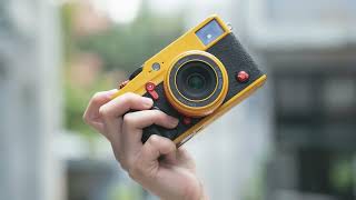 TTArtisan 27mm f28 Limited Edition X mount  Organge Yellow [upl. by Alejna]