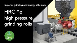 Superior grinding efficiency – Metso HRC™e high pressure grinding rolls HPGR [upl. by Dominy]