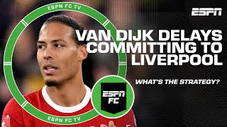 Virgil van Dijks future at Liverpool in question 👀 PLAYERS TALK IN CODE  Craig Burley  ESPN FC [upl. by Ferriter873]