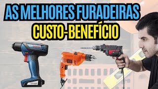 TOP 4 Melhores Furadeiras  Parafusadeiras  Custo Benefício [upl. by Eninnej402]