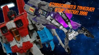 TRANSFORMERS STOP MOTION 1986 DECEPTICONS LEADERSHIP [upl. by Radley]