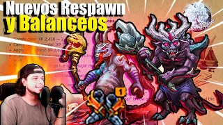 HABLAMOS DE LOS NUEVOS RESPAWNS TIER DE LAS BOTASBALANCEO Y MUCHO MAS 🔥 [upl. by Neffets]