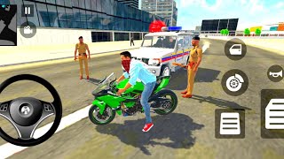 Indian Biks Recing Car Game  Indian Thaft Aotu Simoletar Games [upl. by Yecam]