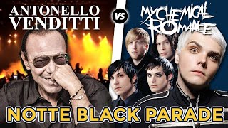 Venditti quotNotte prima degli esamiquot Vs My Chemical Romance quotWelcome to the black paradequot Mashup 37 [upl. by Kylah]