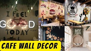 Cafe Wall Decor Ideas  Transform Your Space with Style [upl. by Sheena660]