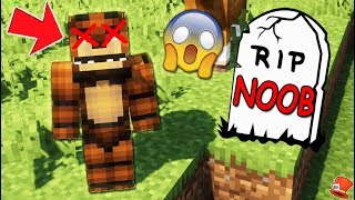 Minecraft Noob Dies in 1st Night LOL Minecraft FNAF Survival [upl. by Thenna]