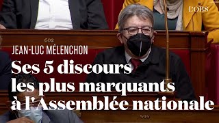 Retour sur les moments forts de JeanLuc Mélenchon à lAssemblée nationale [upl. by Renita]