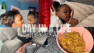 DAY IN A LIFE WITH SHEREKA ALSINA  2  THROWING AWAY OLD CLOTHES  MADE STIR FRY NOODLES [upl. by Ennovart]