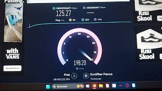 Speedtest free freebox pop [upl. by Topper]