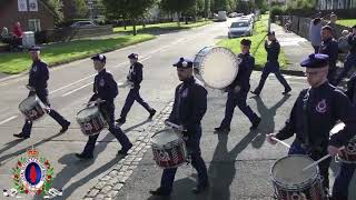 Whitewell Tartan FB  Cloughfern Young Conquerors FB 50th Anniversary Parade 190823 [upl. by Alburg]