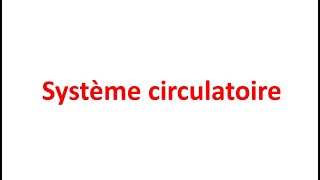 Physiologie Cardiaque  Systeme circulatoire FMPC [upl. by Anoval322]