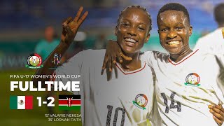 KENYA 21 MEXICO UNDER 17 WORLD CUP WOMEN REACTIONS AFTER THE WIN [upl. by Nohsal360]