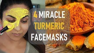 BRIGHTENING TURMERIC FACE MASKS TO TRY RIGHT NOW ALL SKIN TYPES [upl. by Rraval]