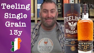 Teeling Single Grain 13 year old Bordeaux Red Wine Finish Irish Whiskey Review by WhiskyJason [upl. by Kristoforo]