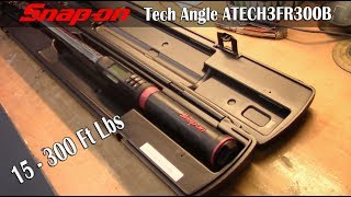 SnapOn TechAngle 15  300 Ft Lbs Part ATECH3FR300B [upl. by Aalst]