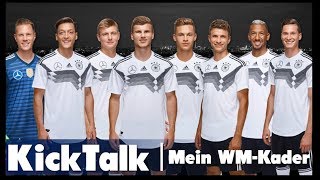 Die große DFB WMKaderanalyse Riesenüberraschungen und 48 Spieler für 23 Plätze  KickTalk [upl. by Akaya]