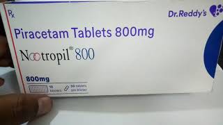 Nootropil 800 mg Tablet Review In Hindi [upl. by Odawa808]