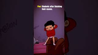 Students After Finishing Their Exam shorts exam funny education [upl. by Enyrat]