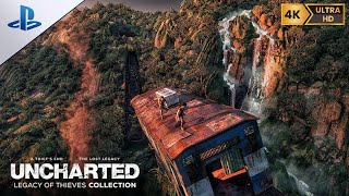 PS5 END  IMMERSIVE Realistic ULTRA Graphics Gameplay 4K 60FPS HDR Uncharted Legacy of Thieves [upl. by Arrek]