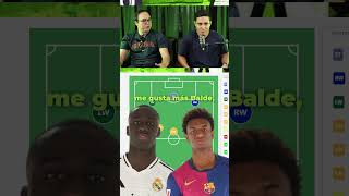 Balde o Mendy futbol elclasico realmadrid barcelona podcast españa honduras shorts reels [upl. by Tihom]