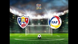 Andorra x Moldávia  UEFA Nations League 🔴 AO VIVO  Partida Completa [upl. by Urbanus]