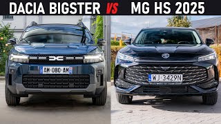 DACIA BIGSTER 2025 VS MG HS 2025 [upl. by Teplitz]