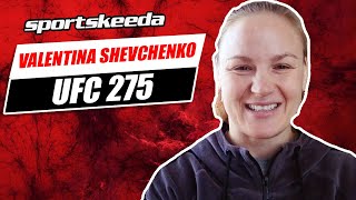 Valentina Shevchenko talks UFC 275 title defense Miesha Tate amp Boxing [upl. by Lechar]