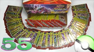 Opening 55 BREAKthrough Pokemon Mini Packs AWESOME PULLS [upl. by Gnoy]