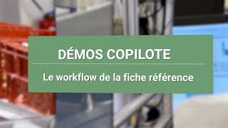 ERP COPILOTE  Workflow de la fiche référence [upl. by Keiryt]