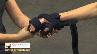 Comfy Splints Rest Hand Deviation Orthoses Instructional Video [upl. by Aihsatan]