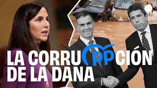 Ione Belarra denuncia en el Pleno el nuevo caso de corrupción del PP el caso DANA [upl. by Pepi211]