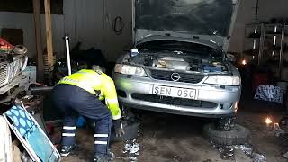 Time for oil change in my Opel Vectra [upl. by Nirek]