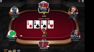 10kNL Dudd1 Vs Sunni92 Kevin Paque Illia Trusov Manuel Saavedra zhousj2024  High Stakes Poker [upl. by Eelah]