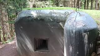 WW2  BUNKER CZECH  Czechoslovak Border Fortifications  Bunker von Artilleriefestung STACHELBERG [upl. by Ewolram]