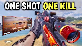 THE 1 SHOT RYTEC AMR GUNSMITH is INSANE  SOLO vs SQUAD  COD MOBILE [upl. by Nilrem676]