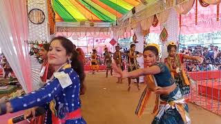 Ghuchapali Ledis kirtan party 2024 🌷 Viral sambalpuri dance 💃Jasmin majhi kirtan 2024 [upl. by Ayanad]