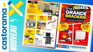 catalogue CASTORAMA GRANDE BRADERIE du 21 août au 2 septembre 2024 💛 Arrivage  FRANCE [upl. by Welker]