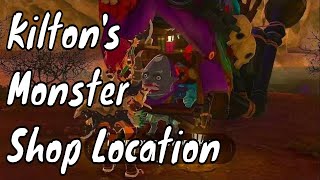 How to find Fang and Bone Kilton the Monster Part Merchant Zelda Breath of the wild [upl. by Ennybor]