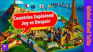 Countries Explained Joy vs Despair [upl. by Ydissak]