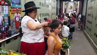 DOÑA ROSA  ASMR OLD SCHOOL MARKET LIMPIA Feria Libre Cuenca SPIRITUAL CLEANSING [upl. by Carvey]