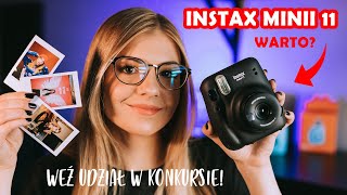 Aparat INSTAX MINI 11  recenzja test obsługa [upl. by Nivre871]