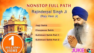 Non Stop Full Path by Bhai Rajinderpal Singh Ji  Japji Sahib Chaupai Sahib amp Sukhmani Sahib [upl. by Jerrine]